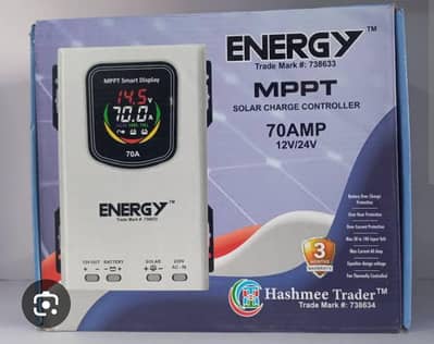 70 Amper MPPT hybrid all ok ha koi massla nai ha