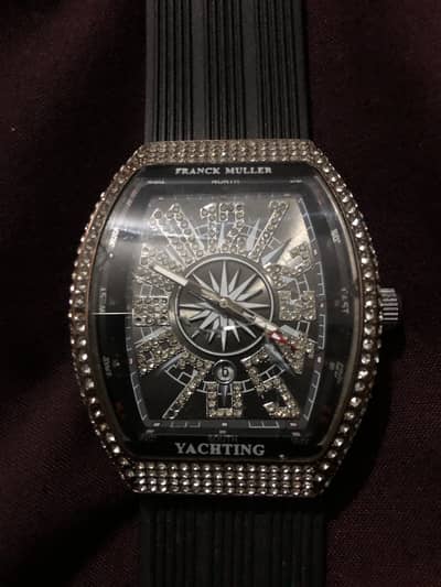 Frank muller ki watch hai bilkul ok ha chlti ha