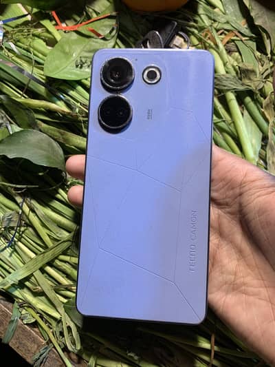 Tecno camon 20 full box 10/10 jali paper ka nichay
