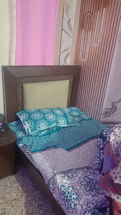 Single bed with mattress for sale