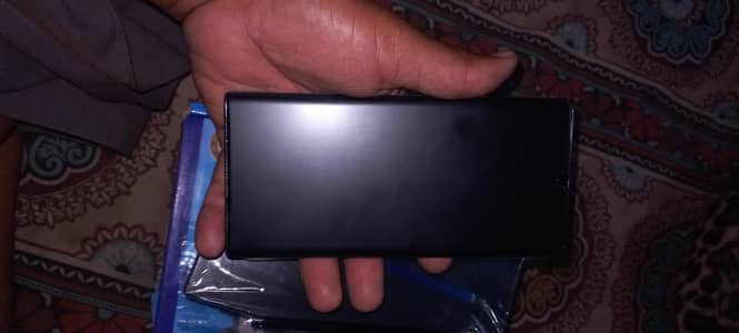 12gb 256 samsung note 10 pulse no dote no shade bilkul fresh Pcs ha