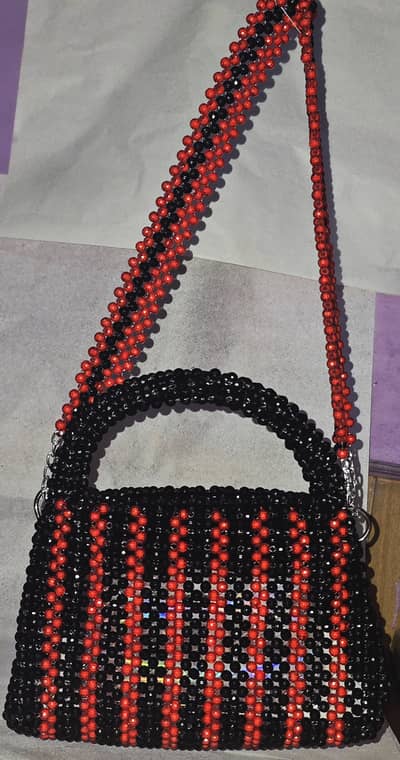 Beautiful Handmade Bead Handbag for Sale