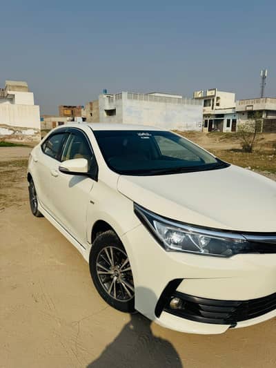 Toyota Corolla Xli 2018 White Convert to Gli
