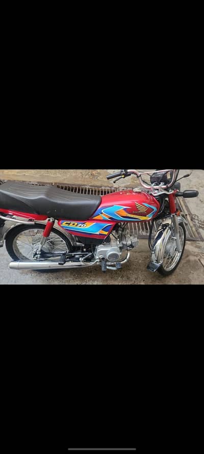 honda cd 70 lush condition 25/26 model