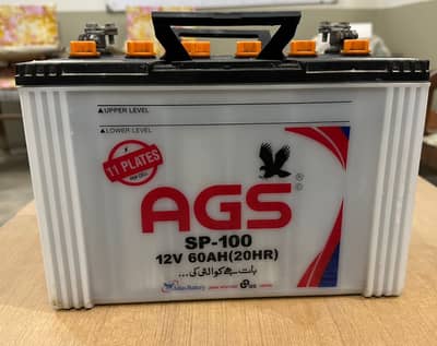 Used AGS SP-100 12V  60AH Battery for sale