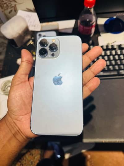 iPhone 13 pro max PTA 128 GB Siera Blue