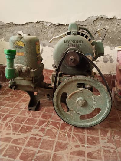 Donkey Pump. Water supply motor.