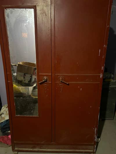 old style steel almirah