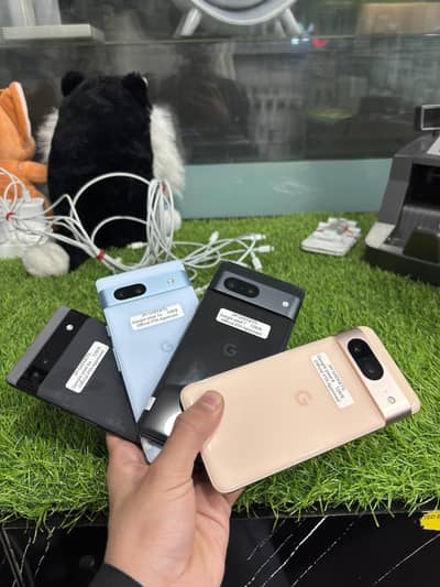 Google pixel 6a + 7a + 8 + 7