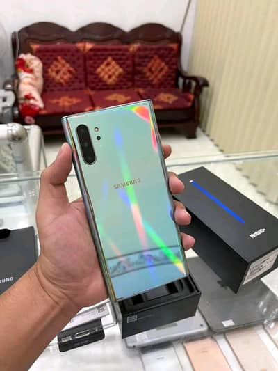 Samsung note 10 plus 12 GB Ram 256gb my WhatsApp number 03193220605