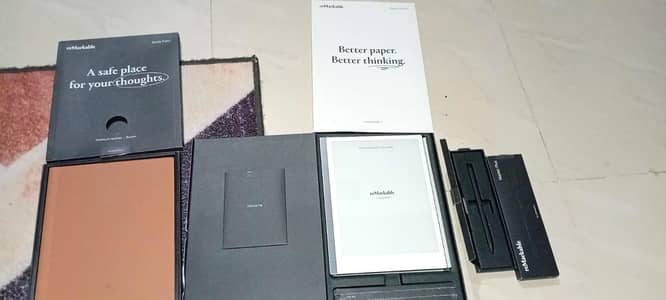remarkable 2 paper tablet+ marker plus + Premium leather folio (new)