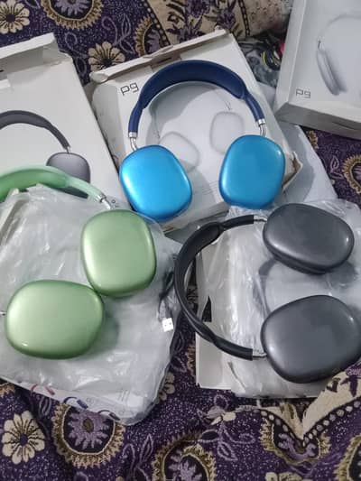 Headphones P9 or Metal straps smart watch