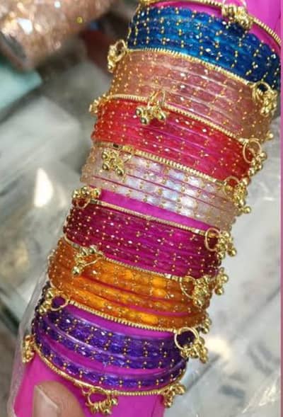 kashmiri bangles raindrop 