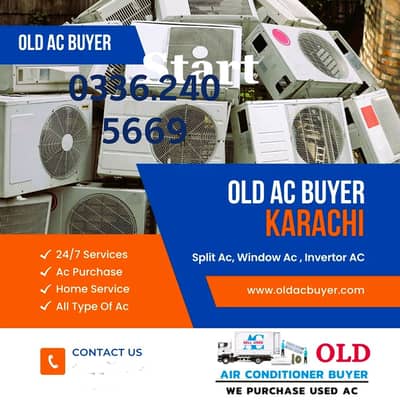 We Buy Old & Dead ACs (Split & Window)Best Cash Buyer
