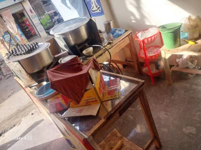 nashta point ka saman  for sale