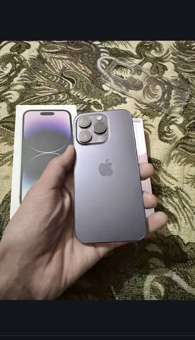 Iphone 14 pro 512gb full box pta aproved official