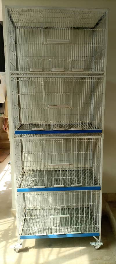 Bird Cage 4 layer with wheels