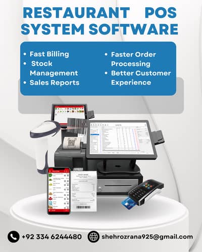 Restaurant & Hotel Point of Sale System Software & Billing Software