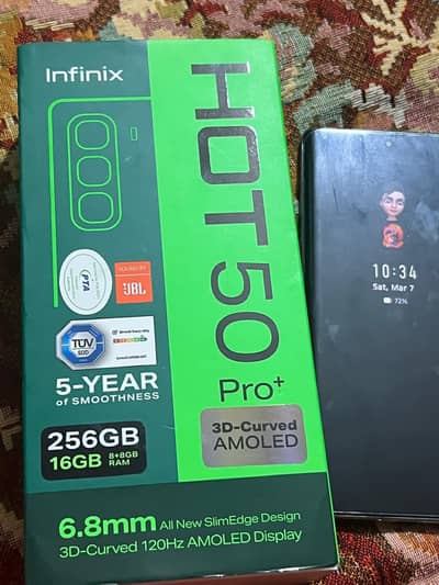 Infinix Hot 50 pro plus Gamming mobile for sale 03461342301