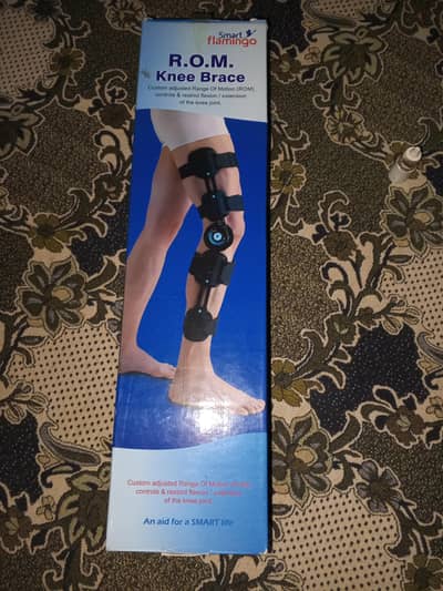 ROM knee brace