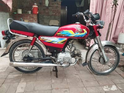 Honda CD 70 modal 2021