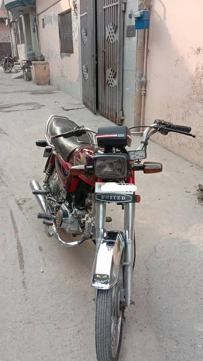 United 70cc – Excellent Condition – Urgent Sale