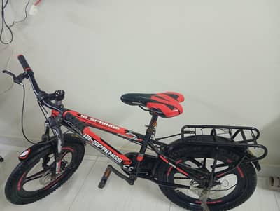 bicycle only 6 months used in new condition