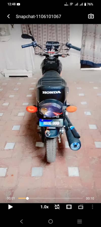 sell my Honda 125   2018 model