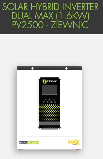 ziewnic pv2500 1.6kw