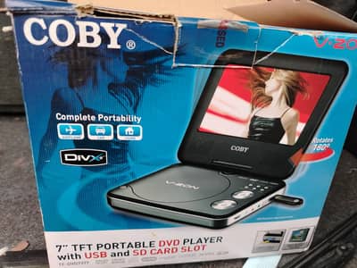 DVD player with built-in screen screen