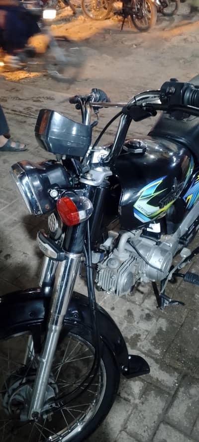 UNIQUE CD 70 2024 BEST PRICE. 13,300 KM ONLY ONE HAND USED