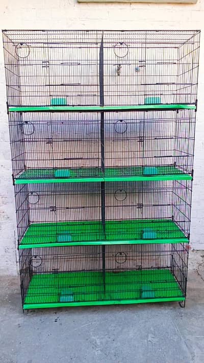 8 portions folding cage for sale size 4*1.5*1.5