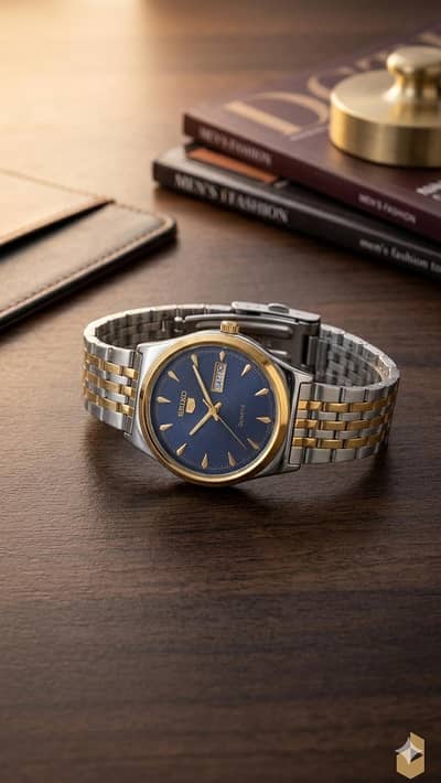Premium watch For Mens|Silver and golden|beautiful  interior