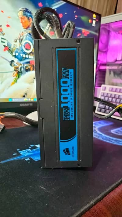 Corsair psu for Pc Hx 1000 watt modular power supply with all cables