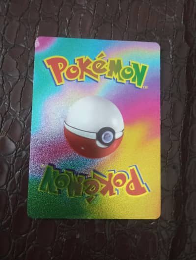 Pokémon rear cards