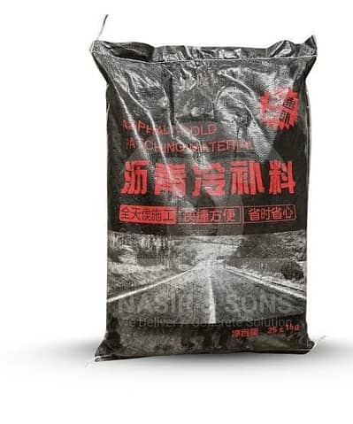 Cold Asphalt / Cold Patch for Road & Pothole Repair – 25kg Bag
