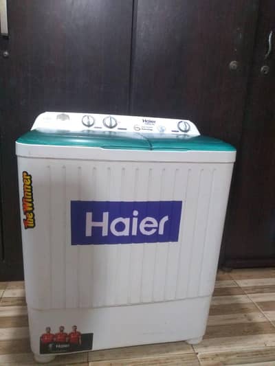 Haier washing machine semiautomatic capacity 8kg twin tub
