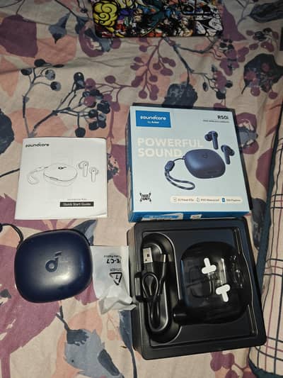 Soundcore R50i Bass Earphones / Blue