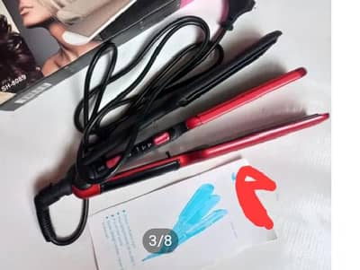 2 in 1 Professional Hair Straightener and Hair creamper