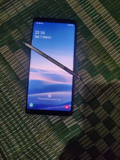 Galaxy Note 8 dual sim 6/64 Veri minor shade no dot ni crack all ok