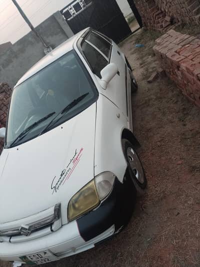 Cultus 4 modal hai .  . Frsh engine or tyr 75% gari bilkul ok hai