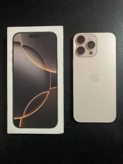 iPhone 16 pro max | non pta | 10/10 | 03352343409