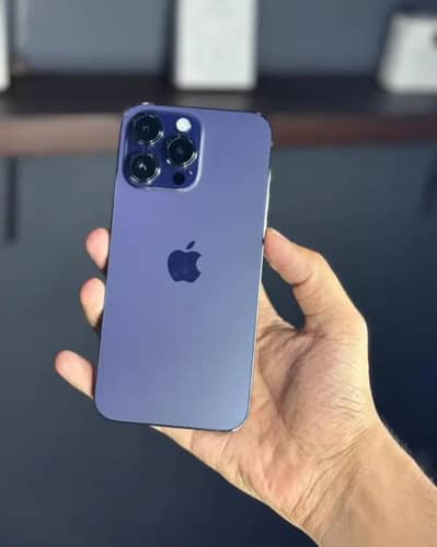 apple i phone 14 pro max PTA 256GB What's 03227586498