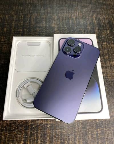 apple i phone 14 pro max PTA 256GB What's 03227586498