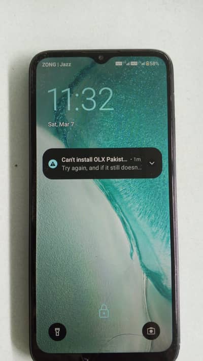 mobile + box + charger