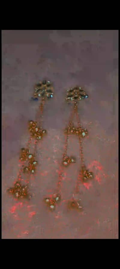 kashrimi jhumka ghungroo jhumka