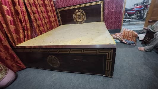 double bed for sale with mattress