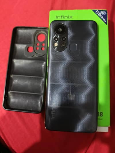 Infinix note 11s with box 6/128 seald set good condition