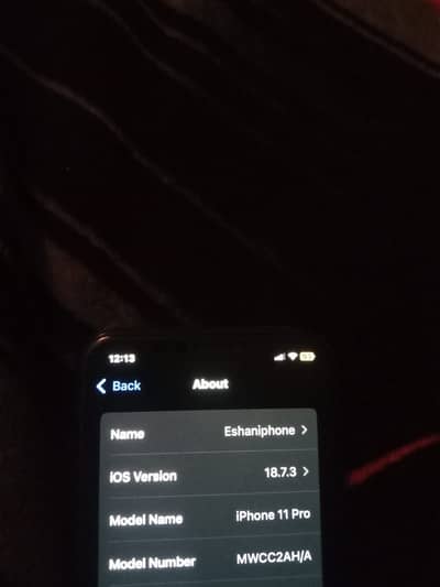 iphone 11 pro urgent sale back crack condition 10 by 10 pta proved