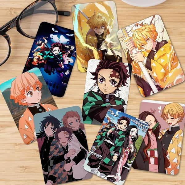 14 pcs - Mini anime photo cards round corner